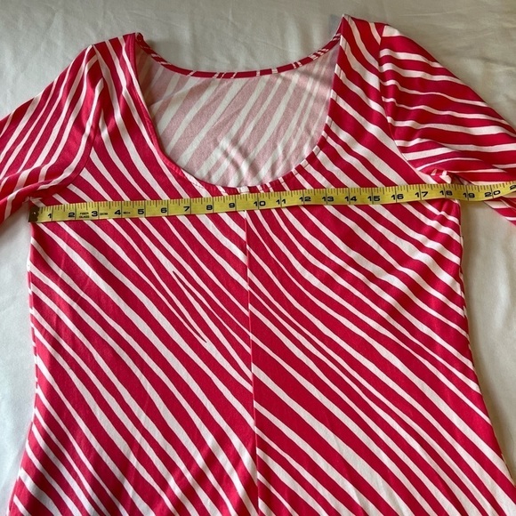 Lilly Pulitzer Pink Shimmy Shell Long Sleeve Dress SM Beach Cruise Resort - Picture 4 of 7